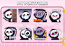 create twitch emotes or animated, and sub badges for discord, vtuber stream